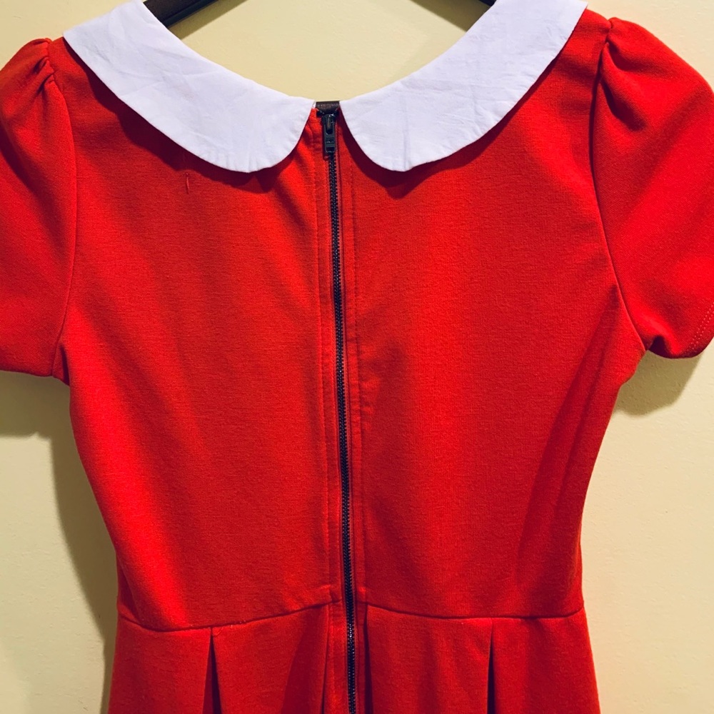 Triple Peter Pan Collar Dress - Picture 7 of 8